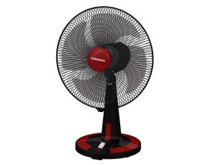tornado-desk-fan-16-inch-with-4-plastic-blades-and-3-speeds-in-black-x-red-color-tdf16