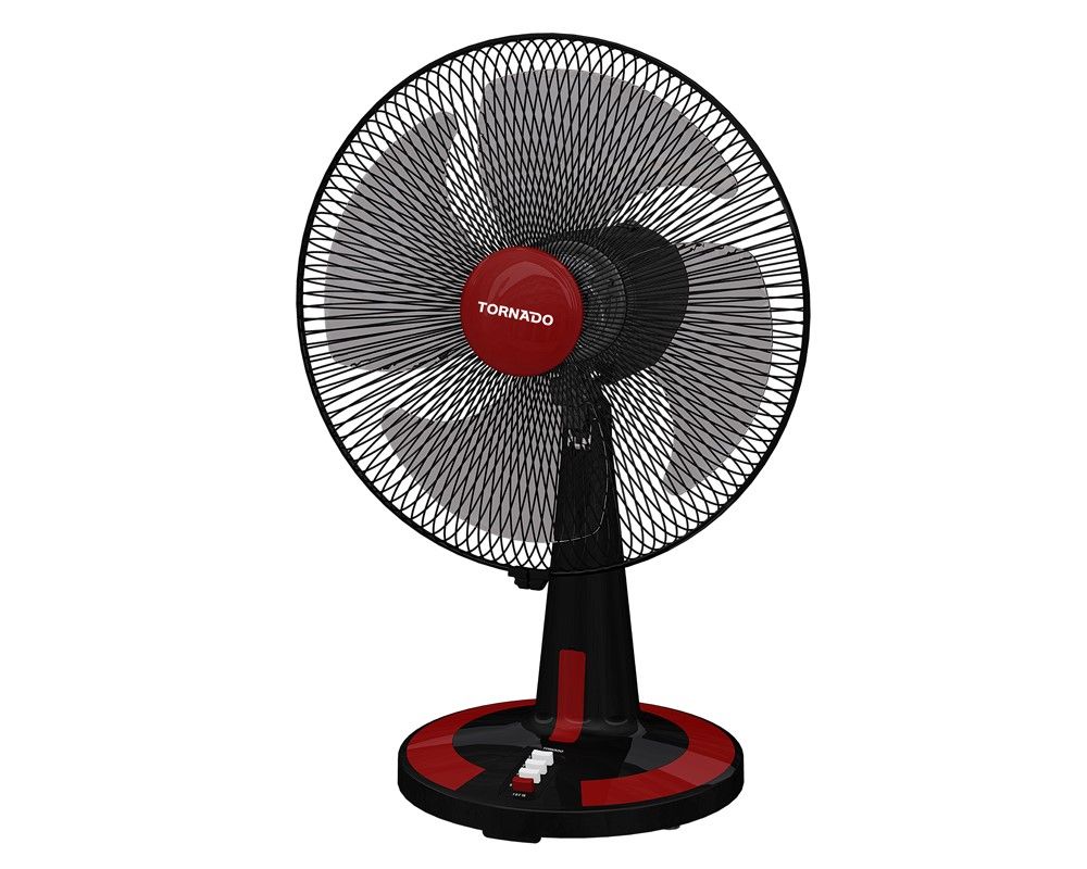 tornado-desk-fan-16-inch-with-4-plastic-blades-and-3-speeds-in-black-x-red-color-tdf16
