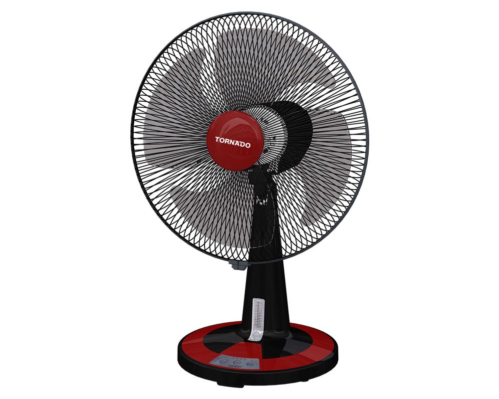 tornado-desk-fan-16-inch-with-4-plastic-blades-and-3-speeds-in-black-x-red-color-tdf16d