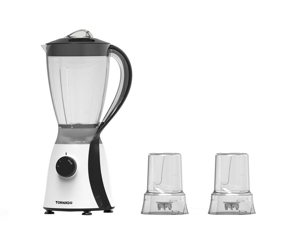 tornado-electric-blender-600-watt-1-5-liter-2-mills-black-tb-600-2-black