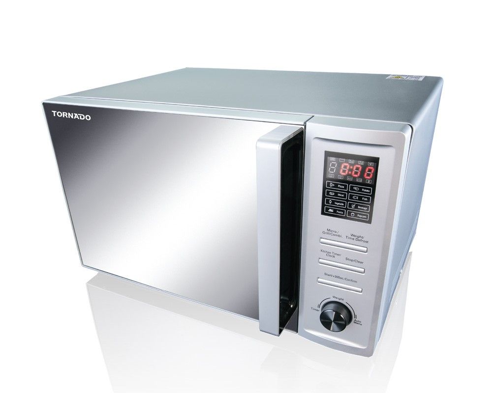 tornado-microwave-36-litre-1000-watt-in-silver-color-with-grill-8-cooking-menus-mom-c36bbe-s